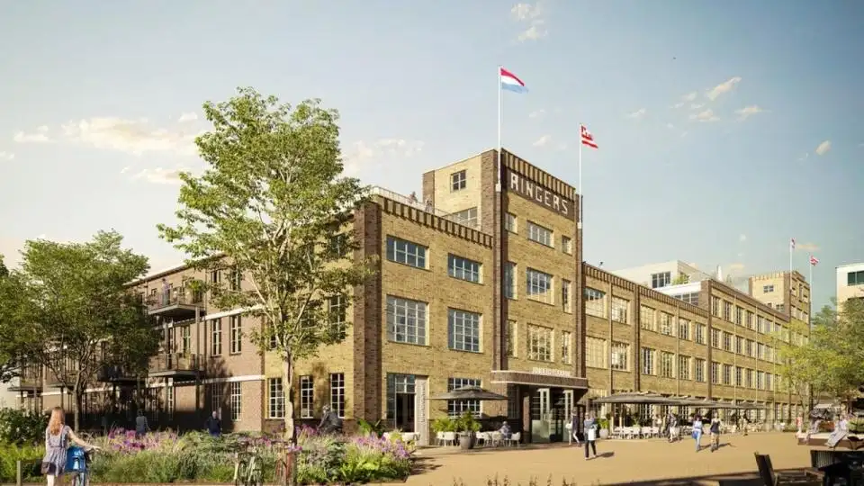 AI foto van vernieuwd Ringerskwartier